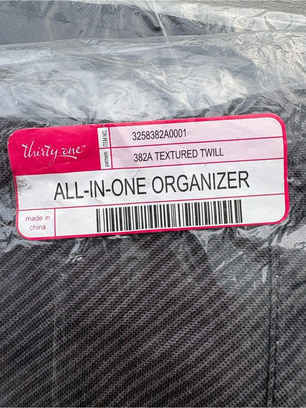 Thirty-One  All In One Organizer Textured Twill NEW - Picture 4 of 4